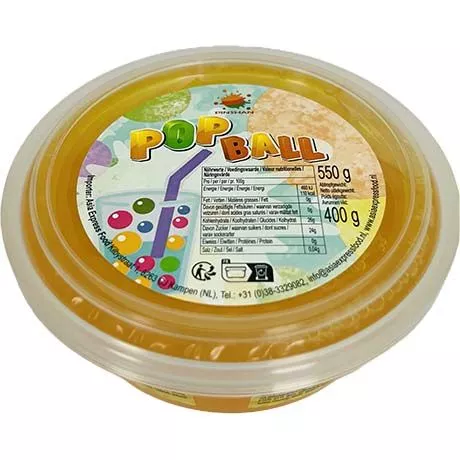 Popping Boba / Bubble tea passion fruit 550g  PINSHAN