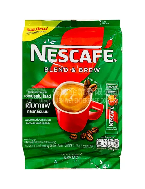 Café Espresso instantané 3in1 Green 426,6g Nescafé