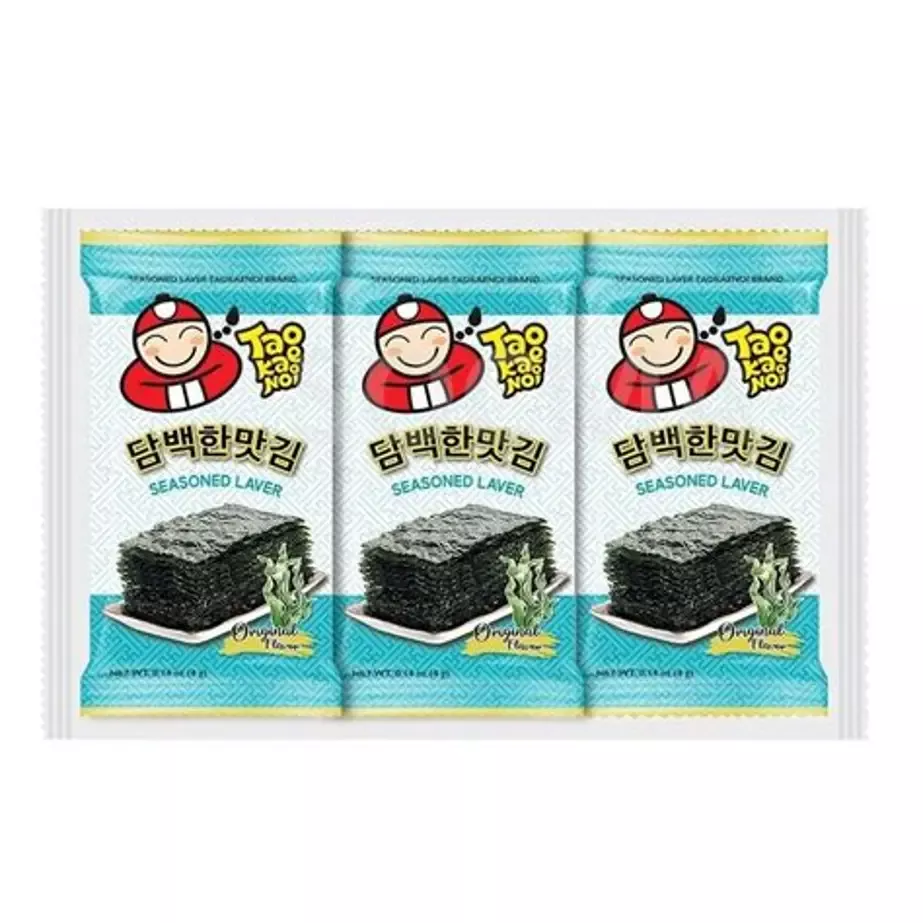 Algues grillées saveur originale 3x4gTAOKAENOI