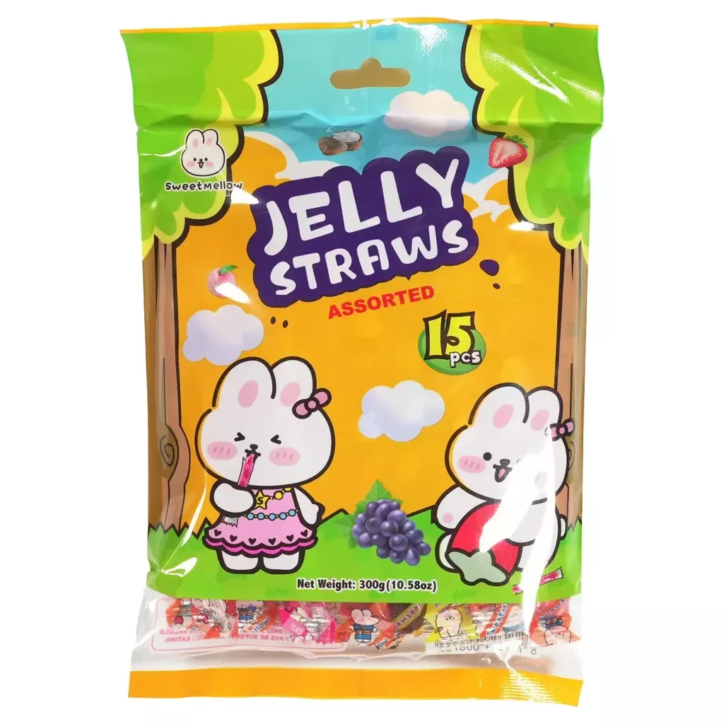 Bâtonnets de gelées aux fruits mix 300g  SWEET MELOW