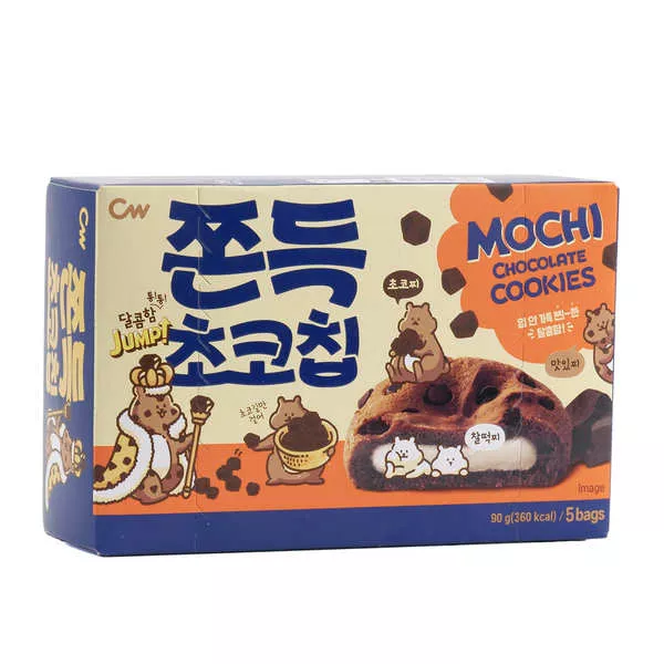 Cookie au chocolat et mochi 5x18g CW