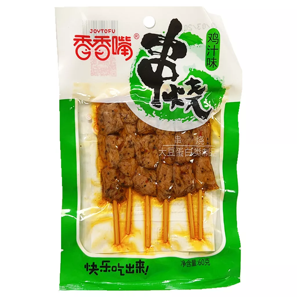 Brochettes de tofu saveur poulet 60g JOYTOFU