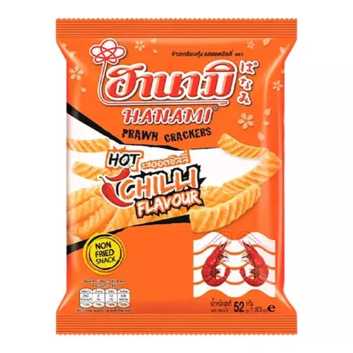 Chips aux crevettes piquantes 60g HANAMI