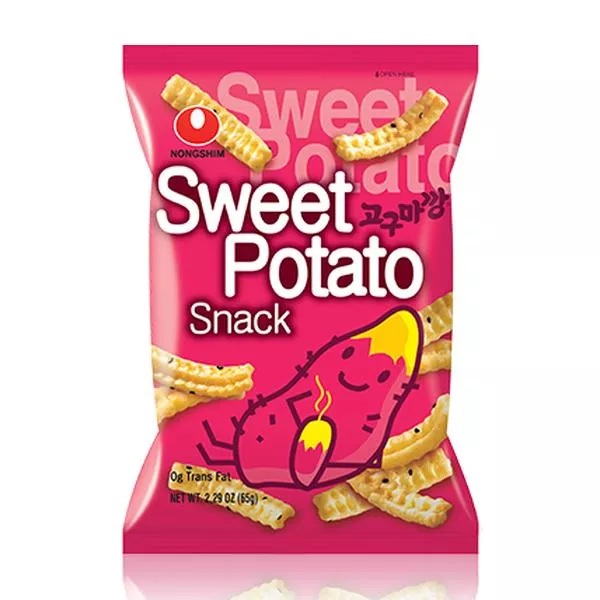 Chips saveur patate douce 55g NONGSHIM