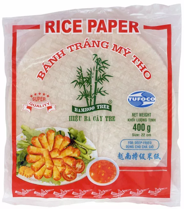 Galettes de riz pour frire 400g 22cm BAMBOO TREE