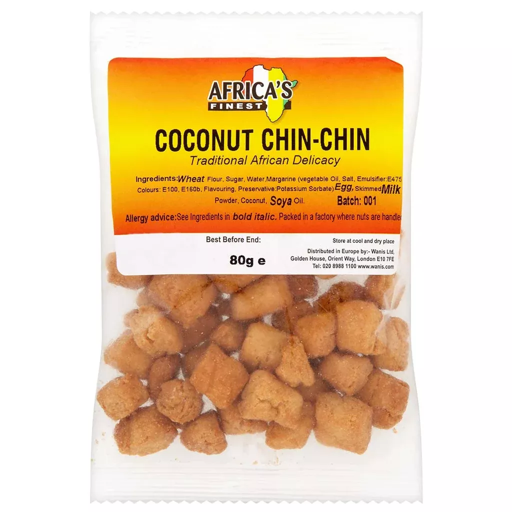 Coco frites chin chin 80G AFRICA'S FINEST