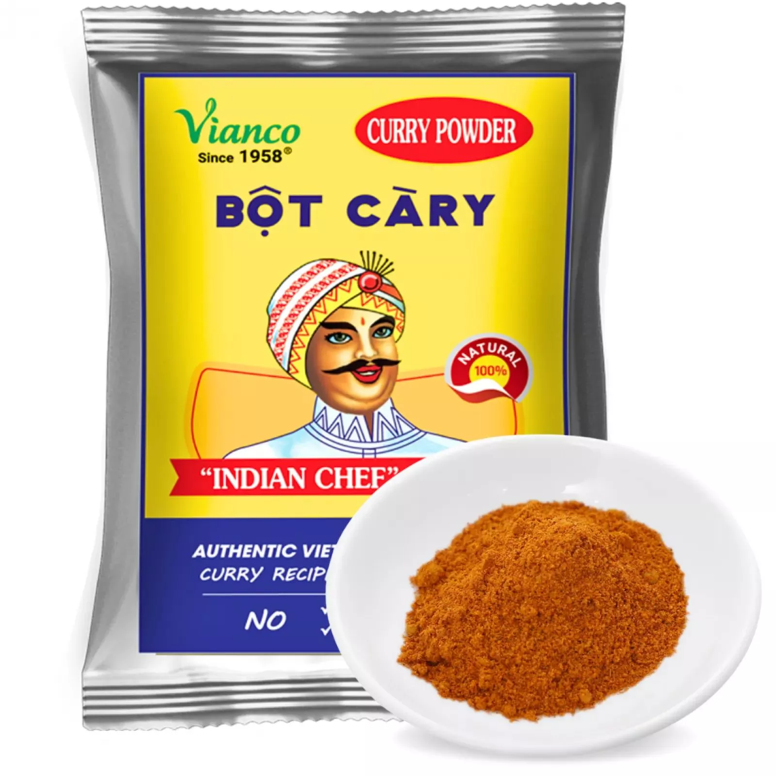 Curry vietnamien en poudre 100g VINACO