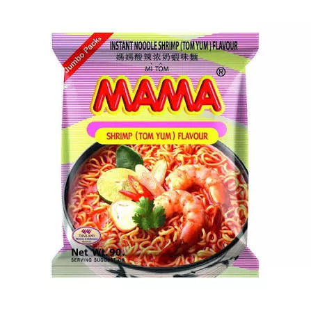 Nouilles crevettes Tom Yum 90g MAMA