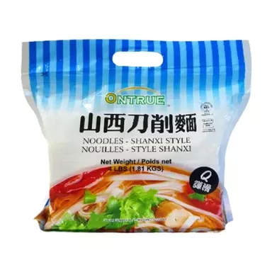 Nouilles de blé style Shanxi 4mm 1.81 kg ONTRUE
