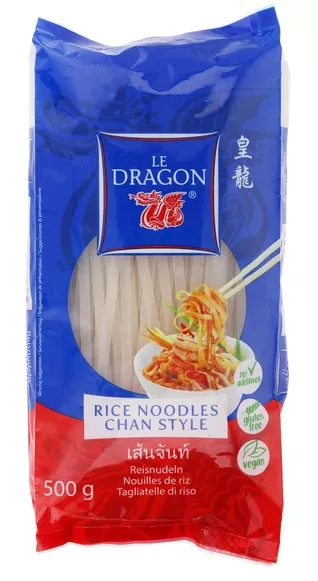 Nouilles de riz Chan style 5mm 500g LE DRAGON