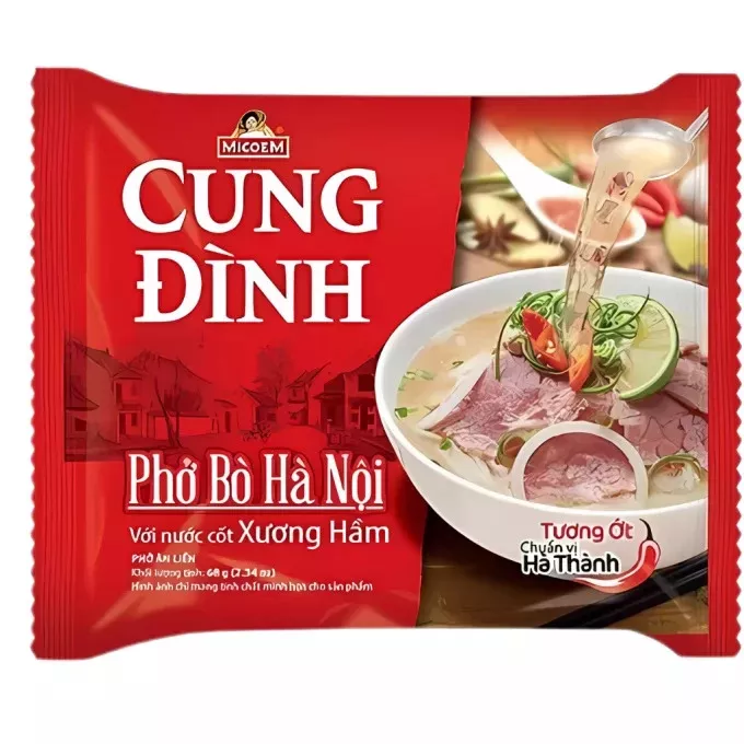 Nouilles de riz pho au boeuf 70g CUNG DINH