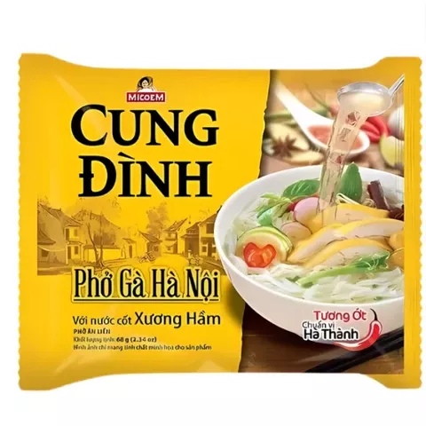 Nouilles de riz pho au poulet 70g CUNG DINH