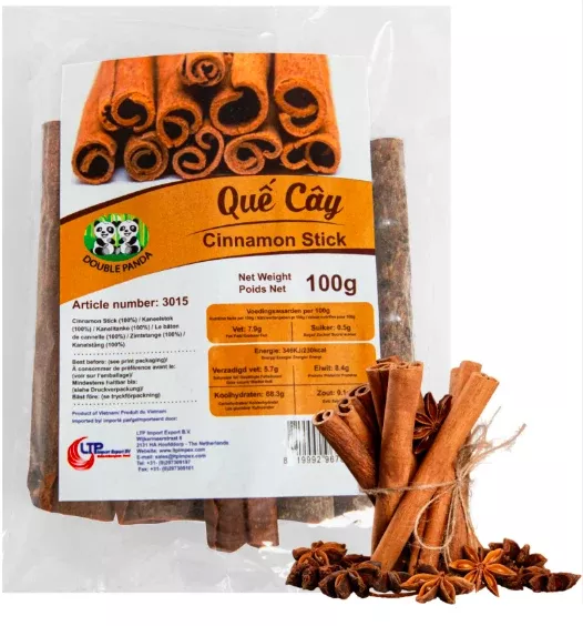 Bâtons de cannelle / Cinnamon sticks 100g DOUBLE PANDA
