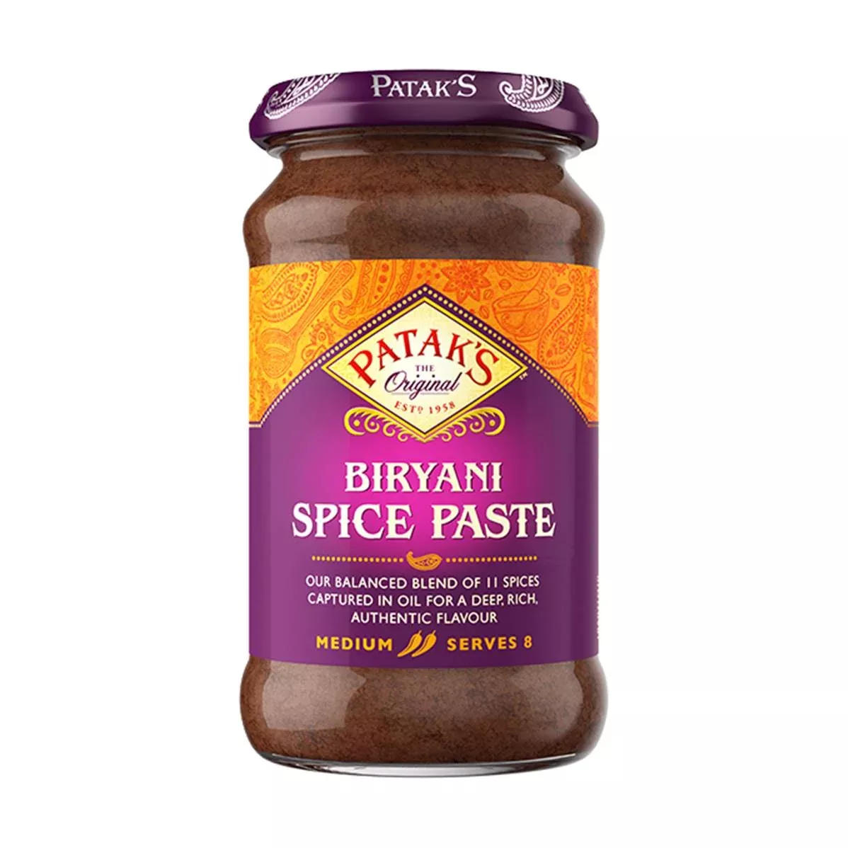 Biryani paste medium 283g PATAK'S
