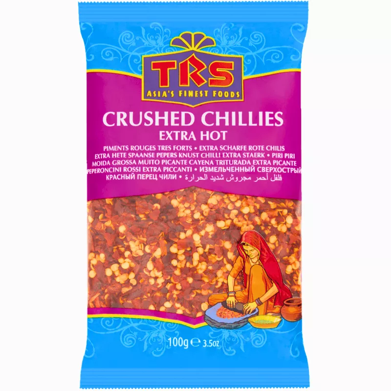 Crushed chilli / Piments broyés 100g TRS