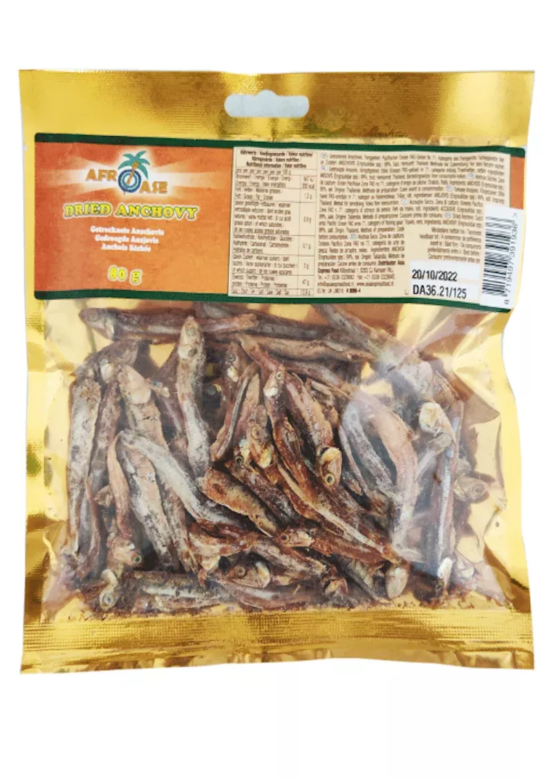 Anchovy dried / Anchois séchés 100g AFROASE