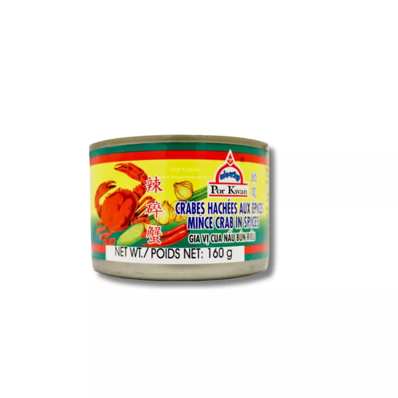 Crabes hachés aux épices 160g POR KWAN