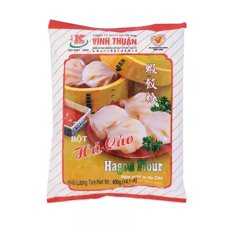 Farine pour raviolis aux crevettes / ha kao 400g VINH THUAN