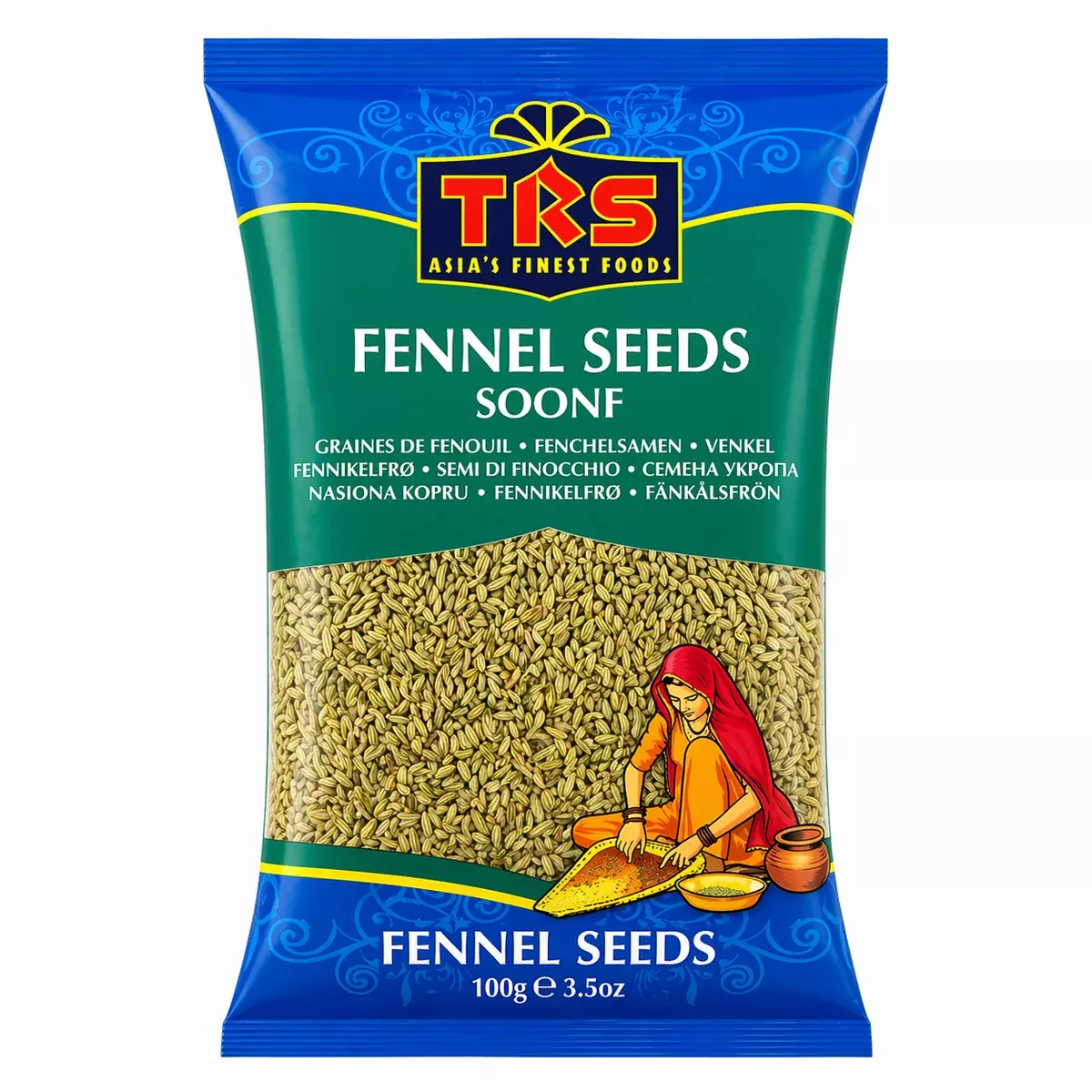 Fennel seeds soonf / graines de fenouil 100g TRS