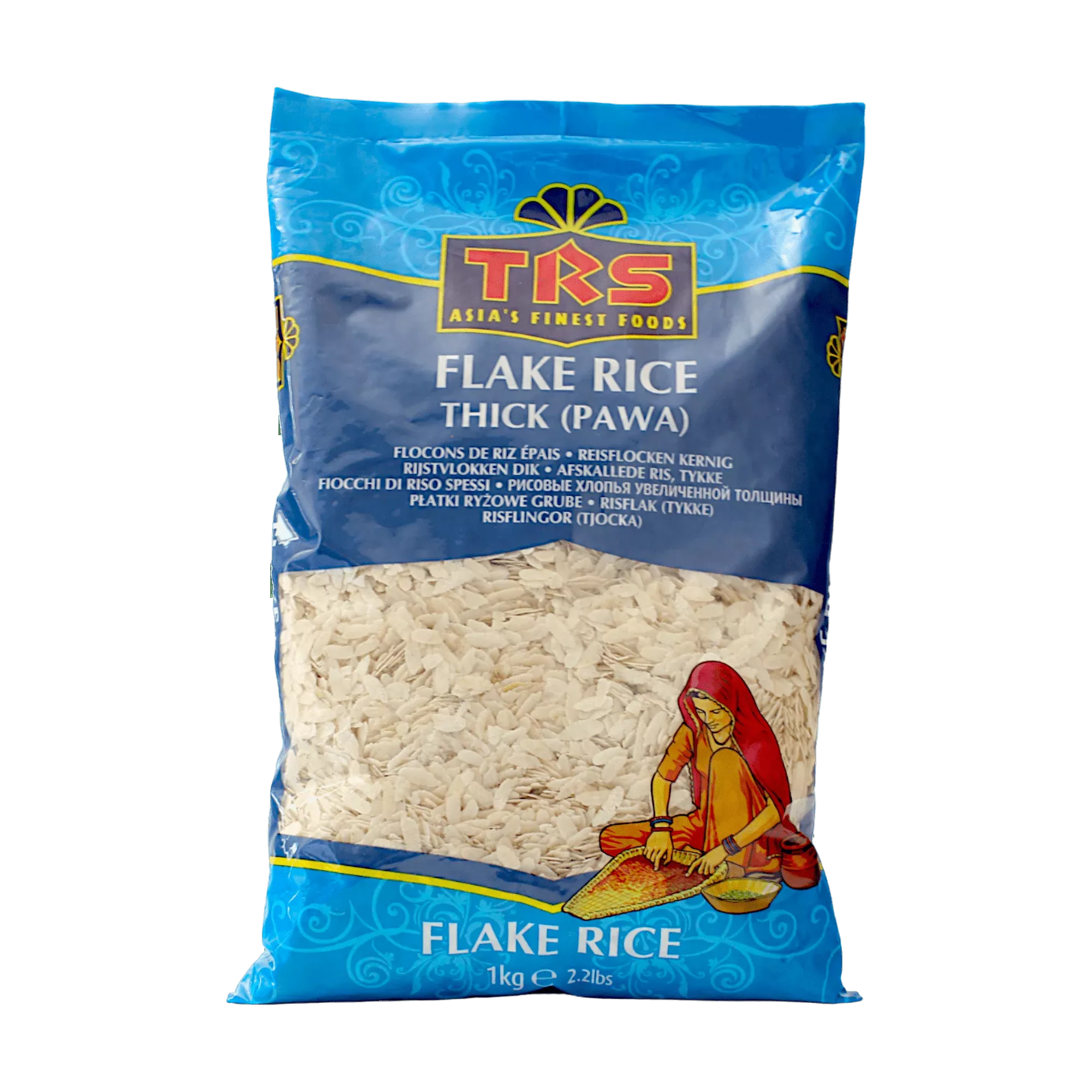 Flake rice thick (pawa) / flocons de riz 1kg TRS