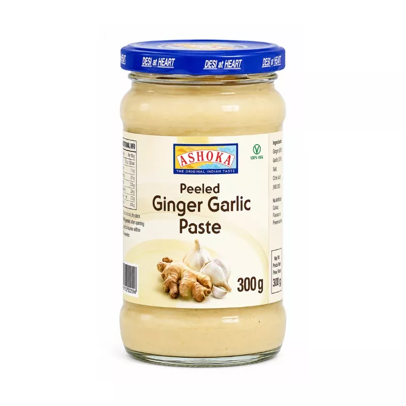 Gingembre & ail en pâte 300g ASHOKA