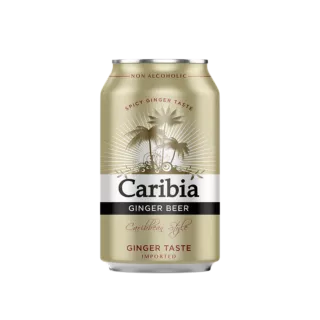 Ginger beer soda  330ml CARIBIA