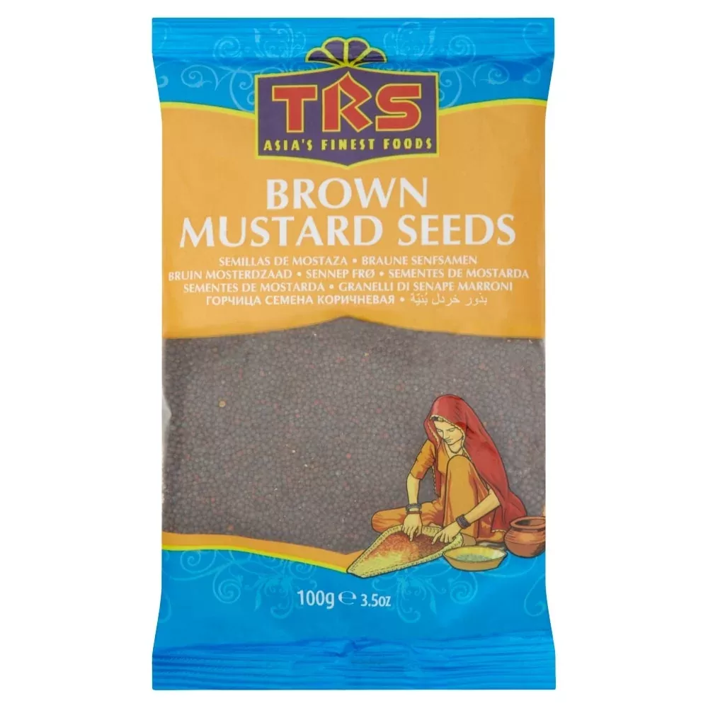 Graines de moutarde brunes/ Mustard seeds 100g TRS