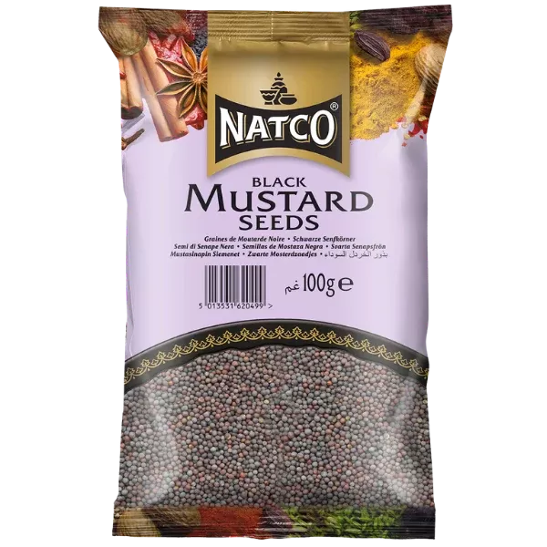 Graines de moutarde noires 100g NATCO