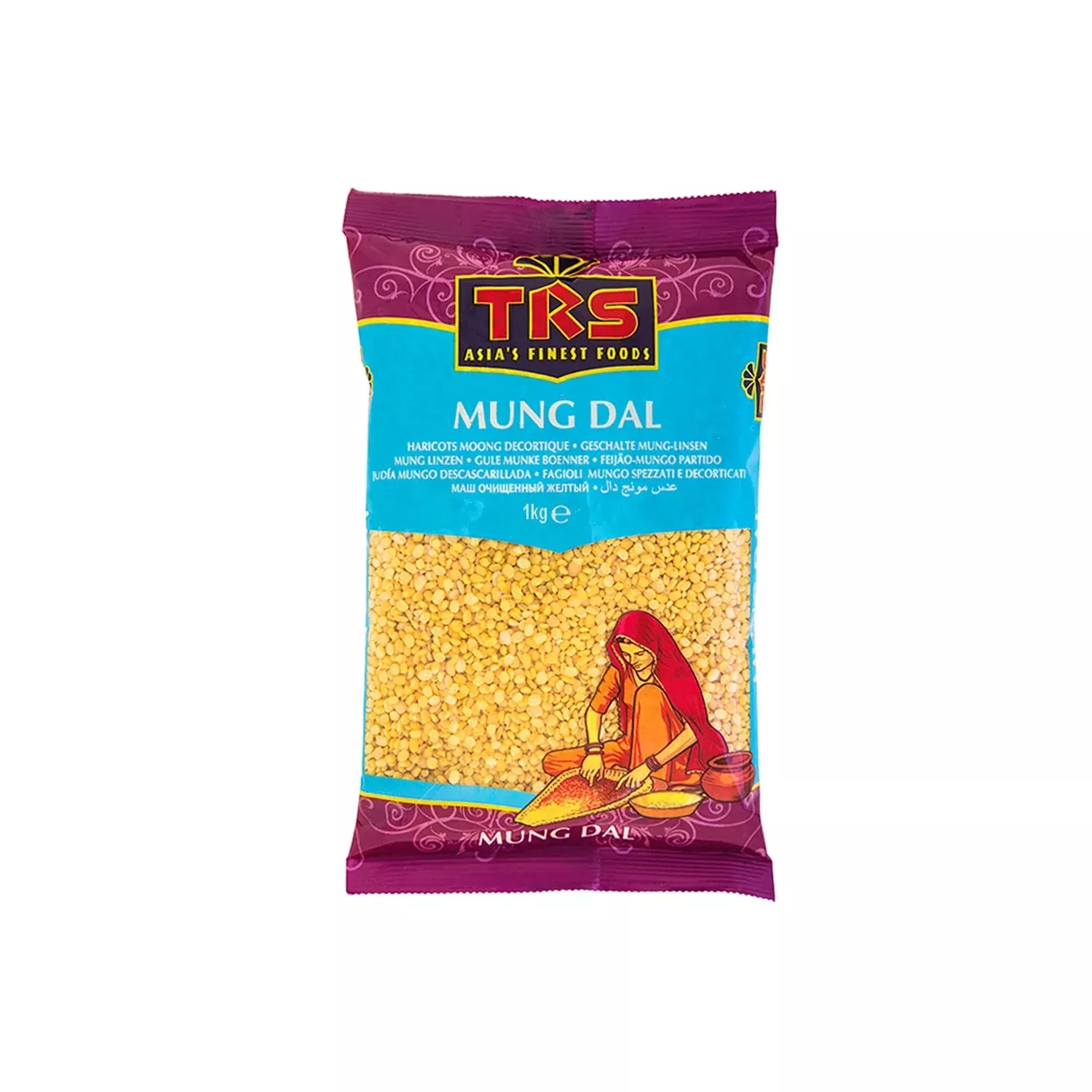 Haricots mungo décortiqués /Mung dal 1kg TRS