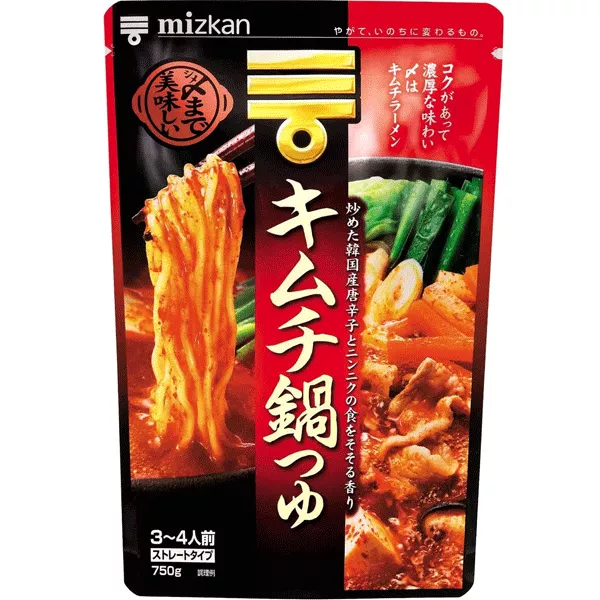 Hot pot soupe base kimchi 116g MIZKAN