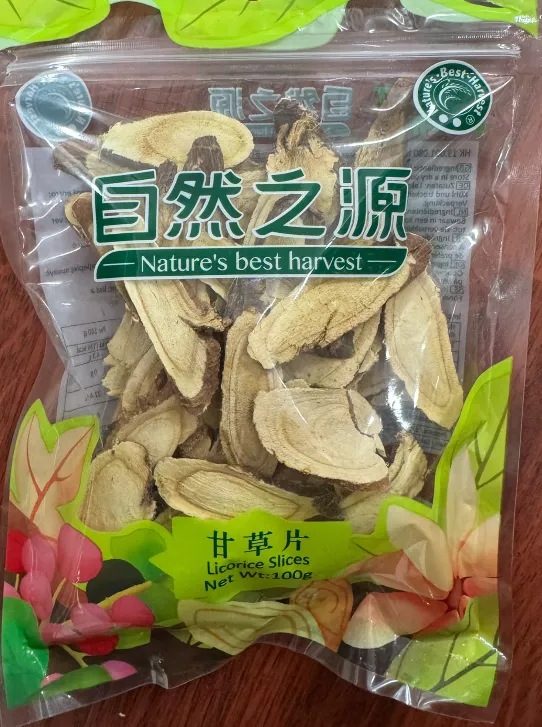 Dried licorice / Réglisse séchée 100g NATURE'S BEST HARVEST