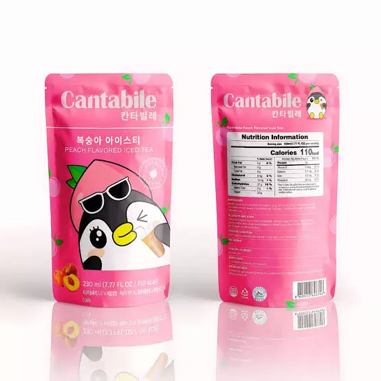 Ade goût pêche 230ml CANTABILE