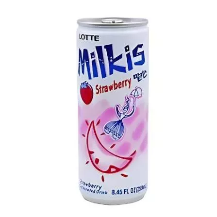 Milkis soft drink strawberry 250ml LOTTE