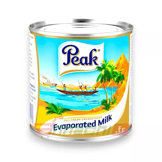 Lait évaporé 170g PEAK