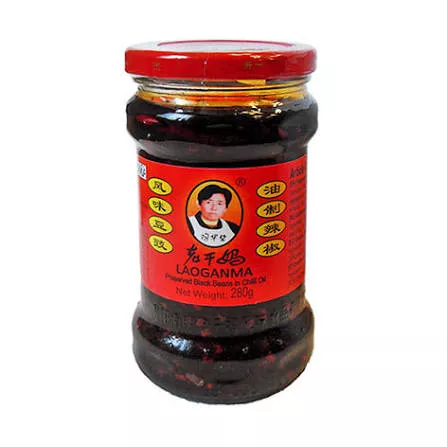 Laoganma/Piment au soja noir fermenté à l'huile  280g LGM
