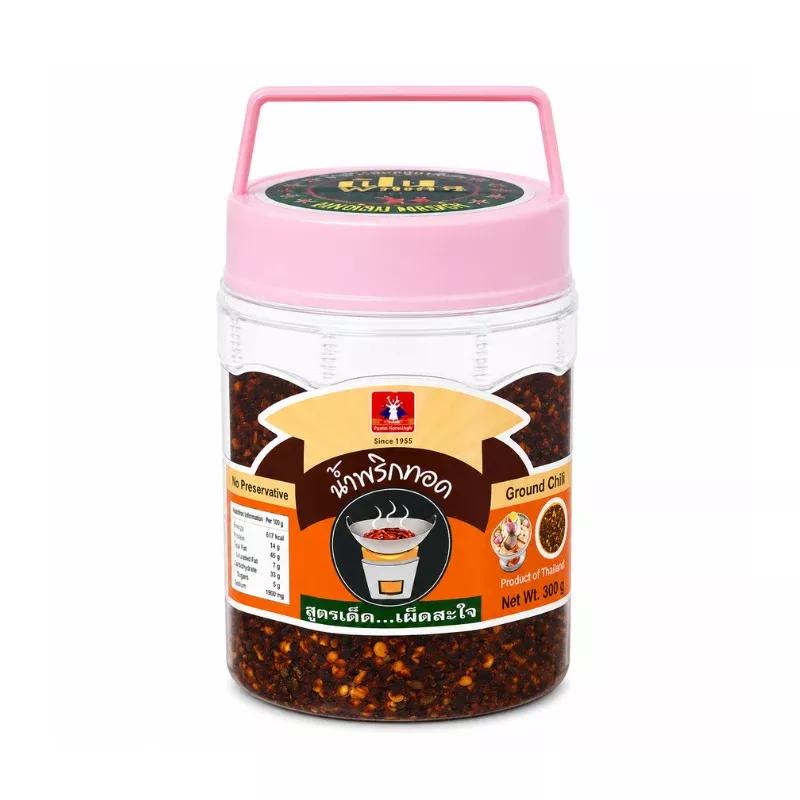 Piment à l'huile extra fort  300g THREE DEER