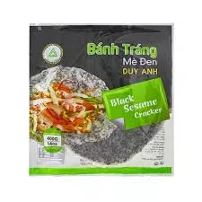 Galettes de riz au sésame noir 400g  DUYANH