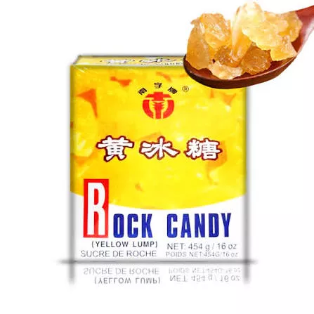 Yellow rock sugar /sucre jaune cristalisé 454g SOUTH WORLD