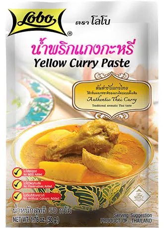 Yellow curry paste 50g LOBO