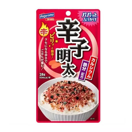 Mix Furikake Oeuf de poisson 28g HAGOROMO rouge