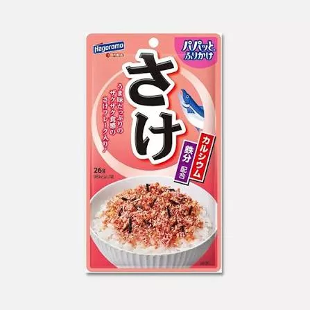 Mix Furikake goût Saumon 28g HAGOROMO rose