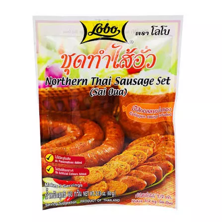 Northern thai sausage set / sai oua 60g lobo