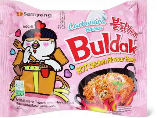 Nouilles Buldak CARBONARA 130g SAMYANG