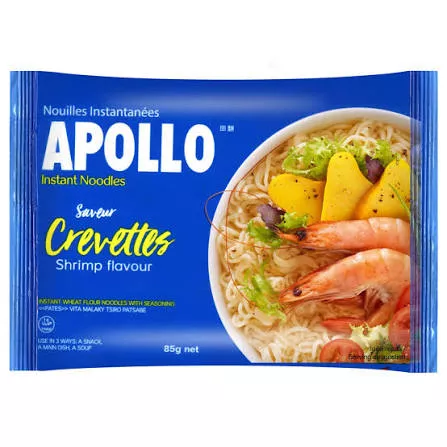 Nouilles Instantané goût crevettes 85g APOLLO