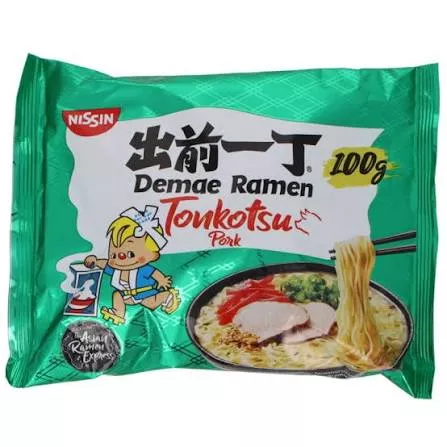 Nouilles Instantanée goüt tonkasu/ Porc 100g  NISSIN