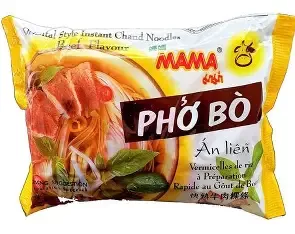 Nouilles de riz boeuf/pho bo 55g MAMA