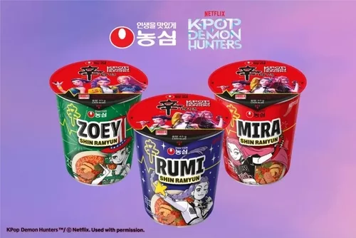 Nouilles inst. Kpop demon hunter mix 68gx3 NONGSHIM