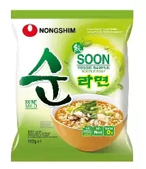 Nouilles inst. Soon veggie/légumes 112G NONGSHIM