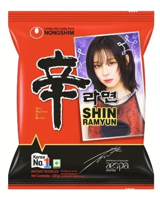 Nouilles inst. shin ramyun 120g aespa NONGSHIM