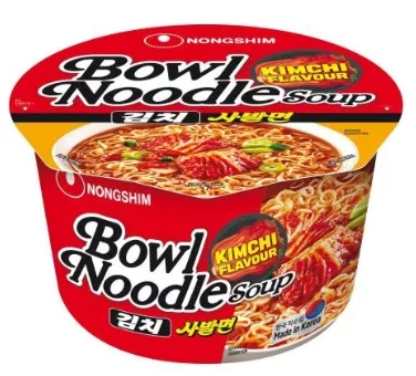 Nouilles instant KIMCHI BOWL  100g NONGSHIM